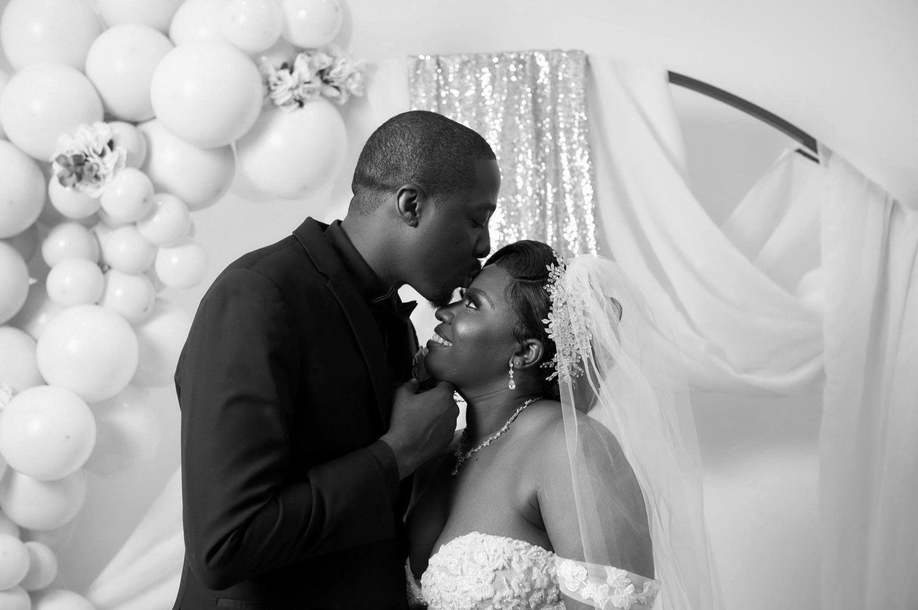 Danielle + Jermaine wedding ceremony at The J Loft, Brooklyn, NY Sister venue: W Loft Weddings