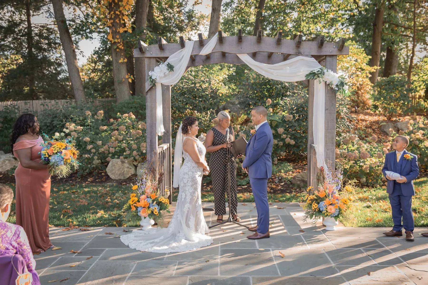 Wedding day moment for Millie + Rick at THC The Hops Company, CT