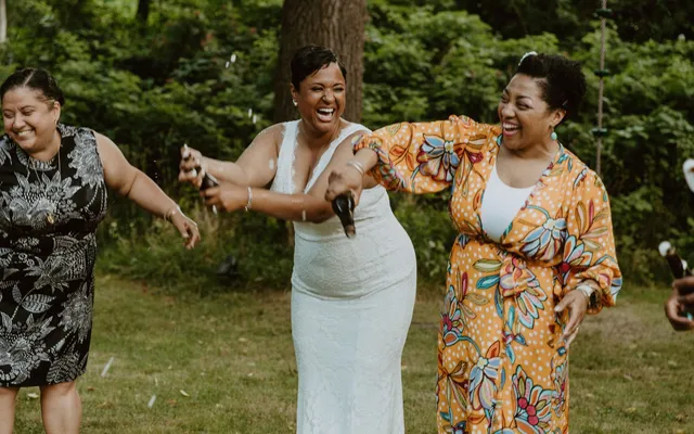 A vow renewal officiant leading a meaningful ceremony