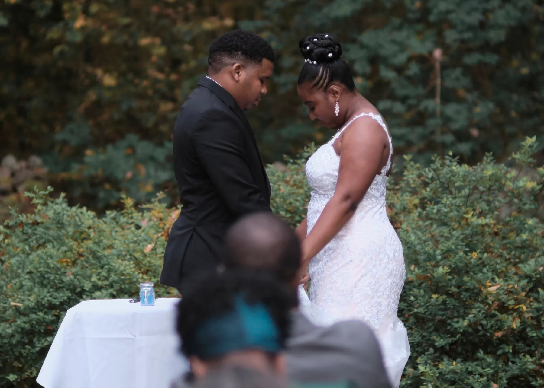 Hygdrea + Alex wedding portrait at East Hampton, CT