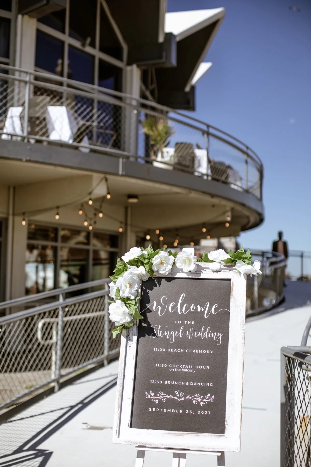 Gina + Matt wedding ceremony at Tim McLoone's Supper Club, Asbury Park NJ