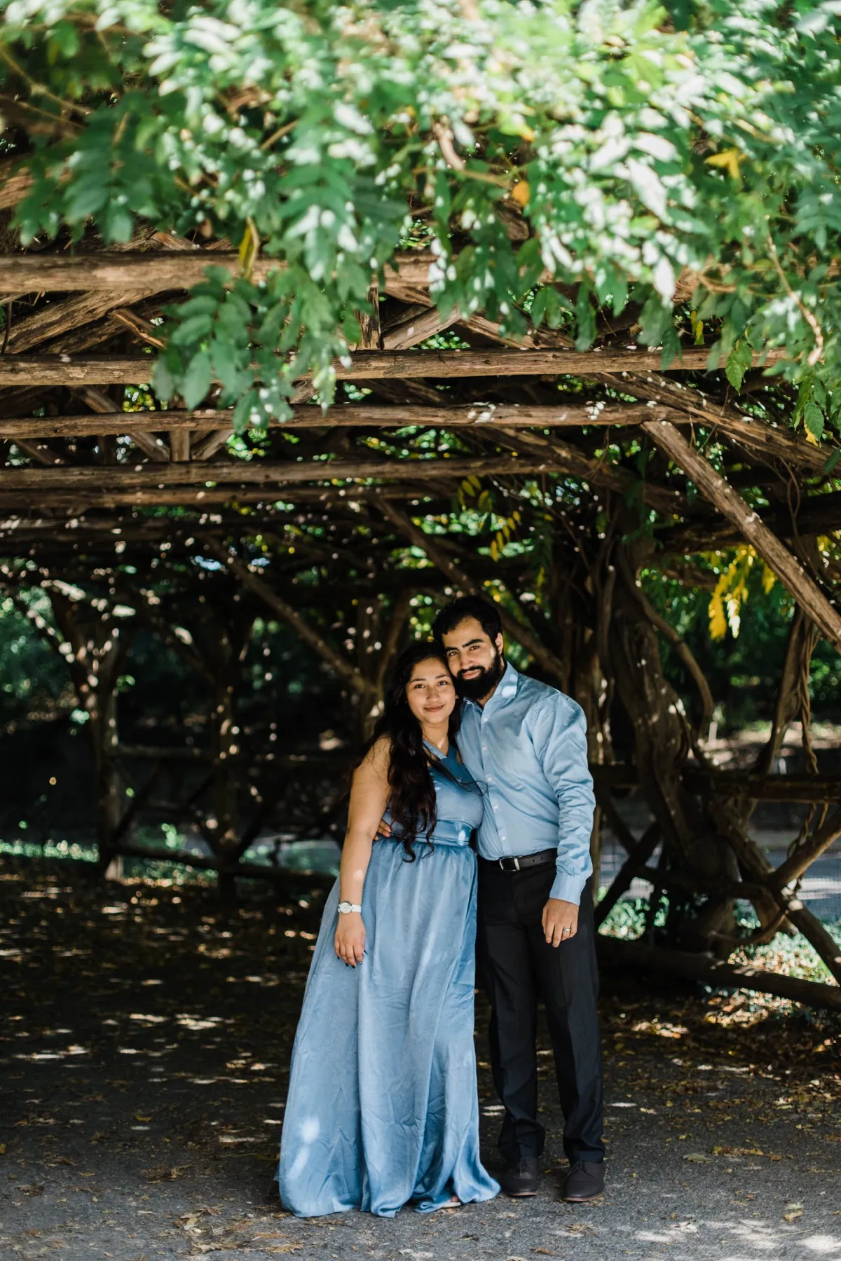 Clashani + Gihan during their elopement ceremony