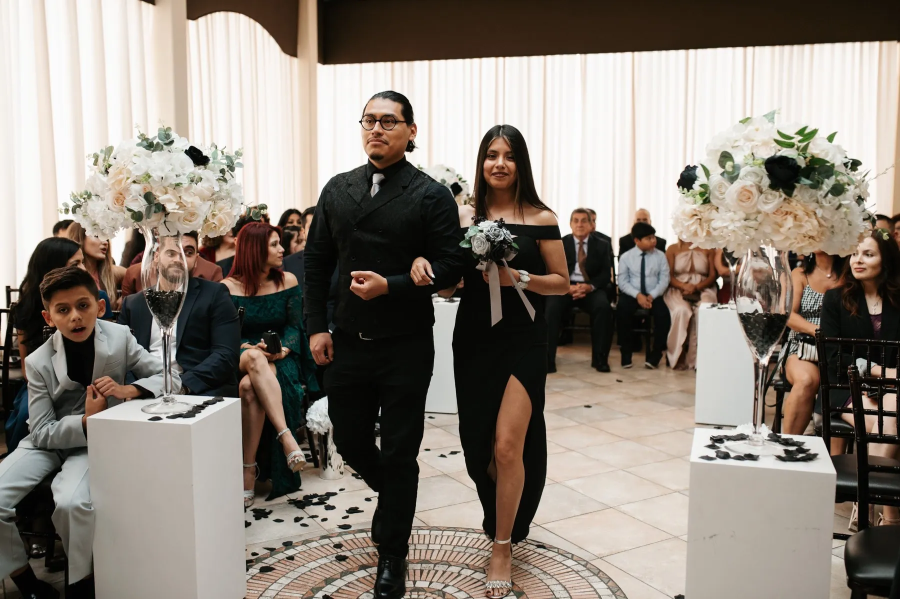 Wedding day moment for Erika + Willie at The Elan, Lodi, NJ