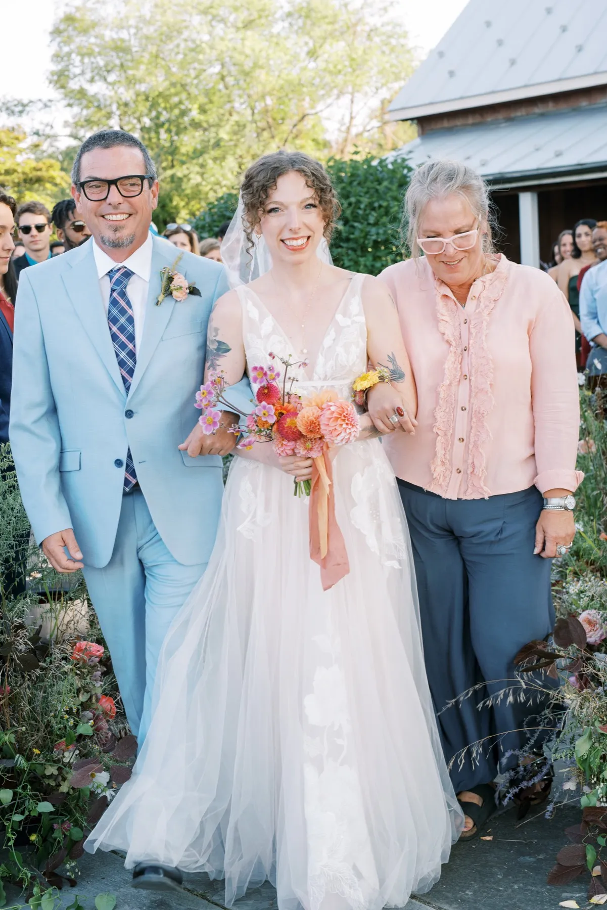 Zoie + Mark wedding ceremony at Sunny River Estates, Hudson Valley, NY