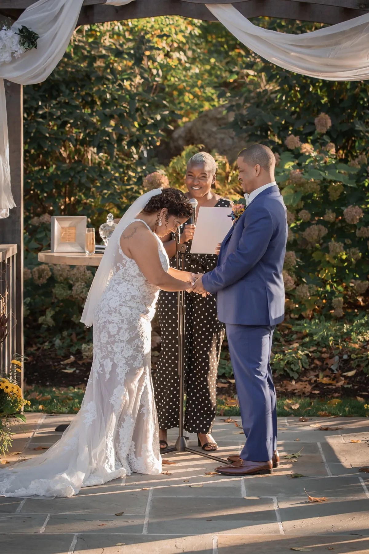Millie + Rick wedding portrait at THC The Hops Company, CT