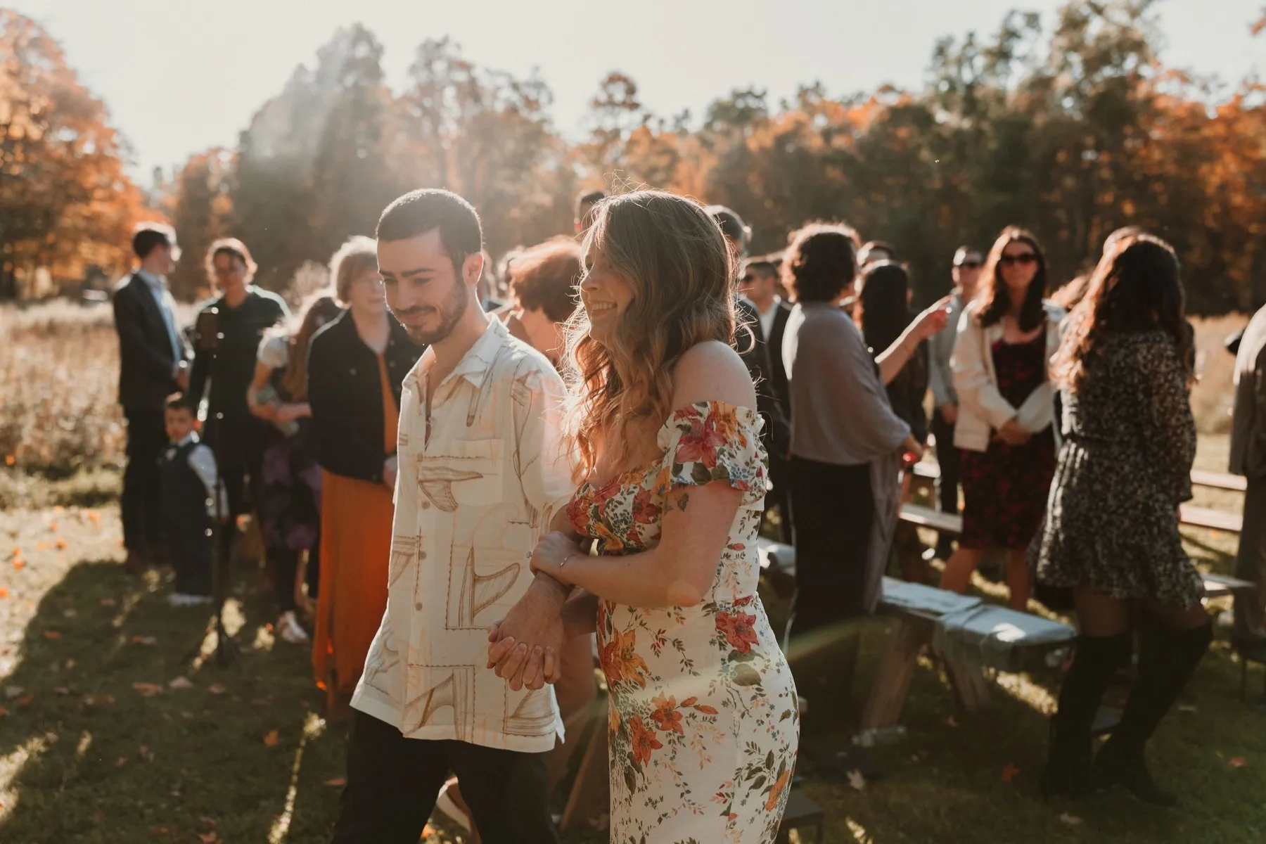 Wedding day moment for Makena + Eric at New Beginnings Farmstead, Kingston, NY