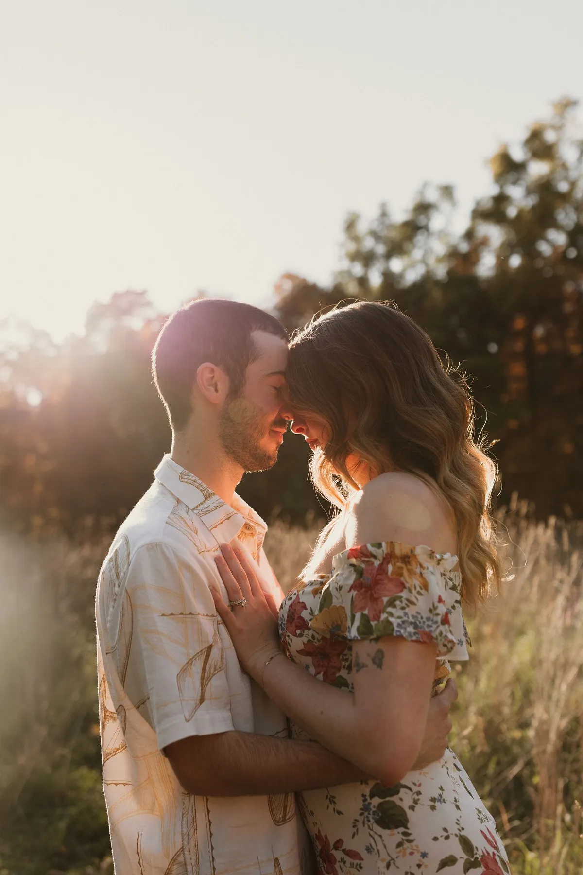 Makena + Eric wedding portrait at New Beginnings Farmstead, Kingston, NY