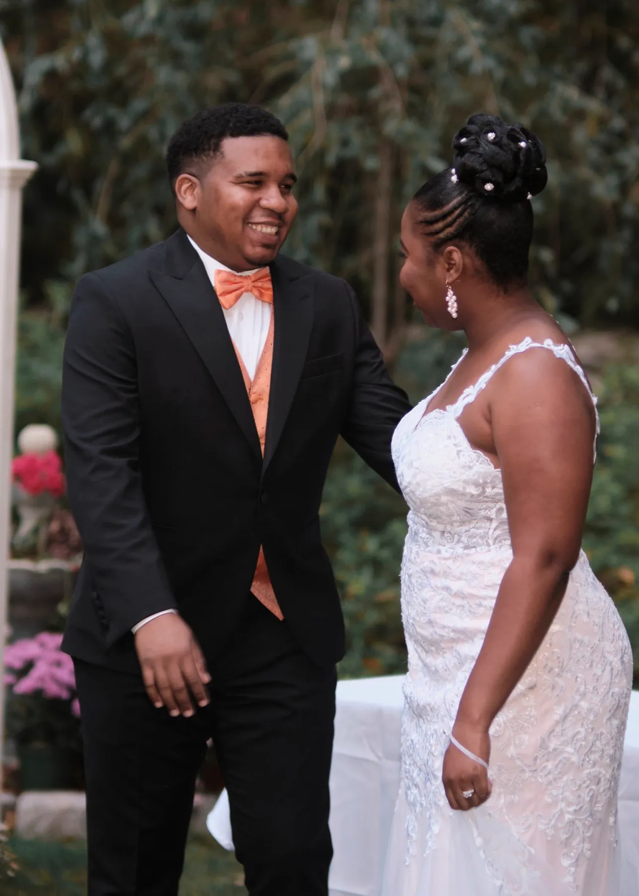 Wedding day moment for Hygdrea + Alex at East Hampton, CT